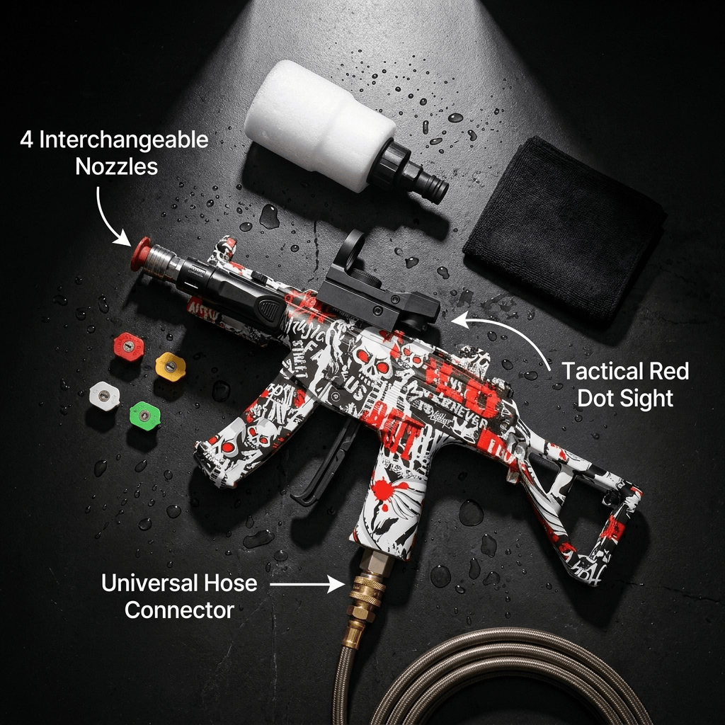 VixBlast™ Pressure Washer Gun