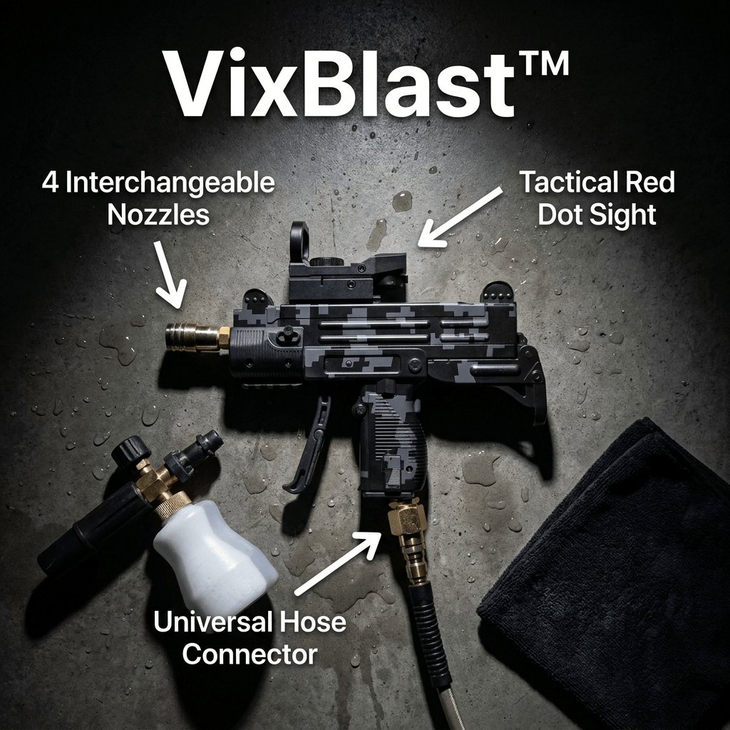 VixBlast™ Pressure Washer Gun